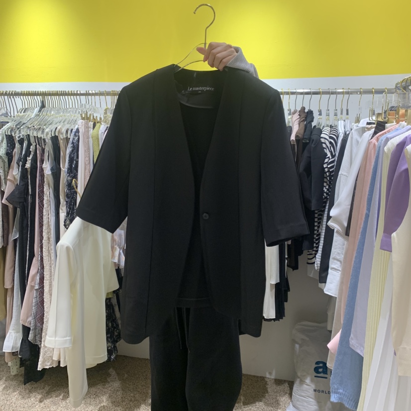 LE MASTERPLACE韓國直郵女裝新品熱賣推薦26夏季職業夾克Le masterpiece夾克圖色3