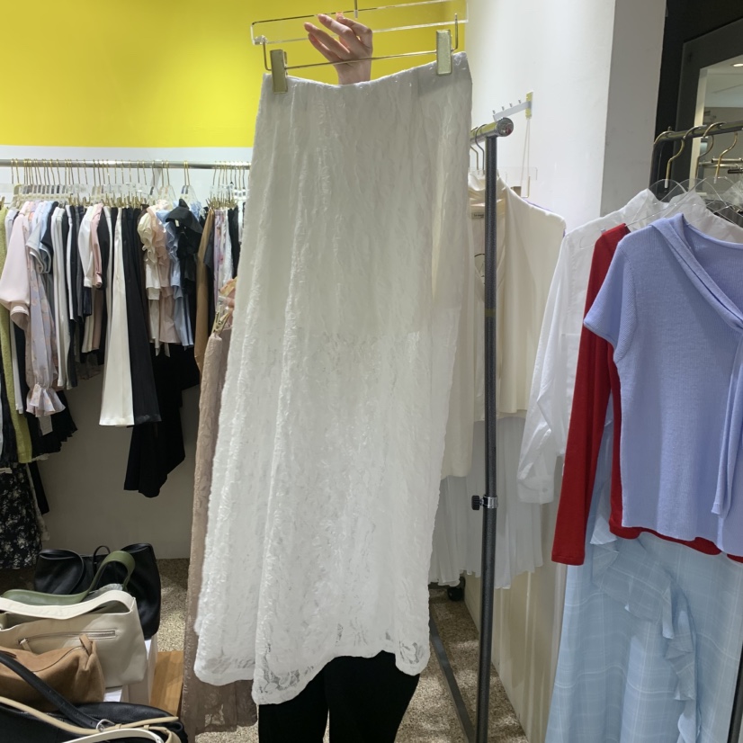 LE MASTERPLACE韓國直郵女士新品26春夏熱賣人氣長裙蕾絲Le masterpiece長裙