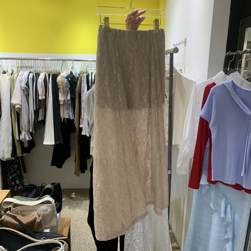 LE MASTERPLACE韓國直郵女士新品26春夏熱賣人氣長裙蕾絲Le masterpiece長裙圖色2