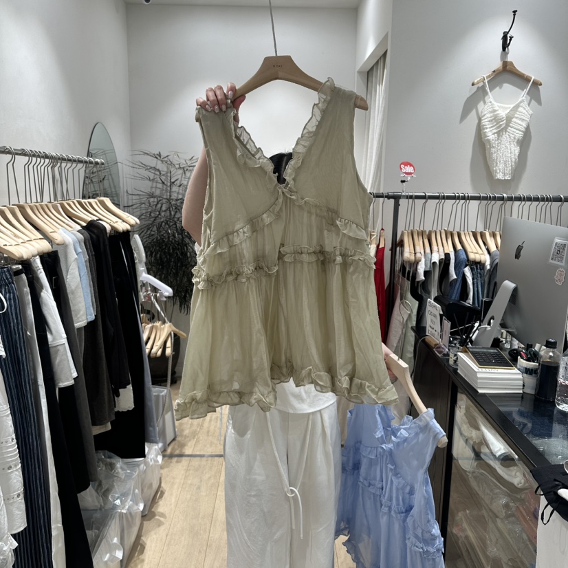 DDAY東大門實拍韓國女士新款熱賣26春夏時尚推薦吊帶背心DDAY吊帶/背心圖色2