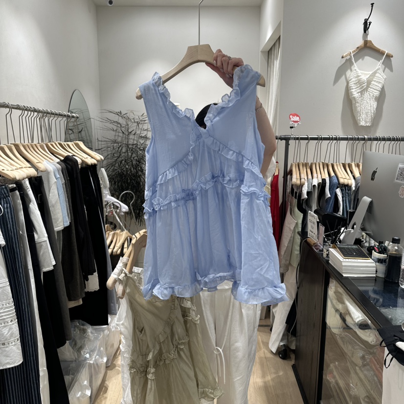 DDAY東大門實拍韓國女士新款熱賣26春夏時尚推薦吊帶背心DDAY吊帶/背心圖色3