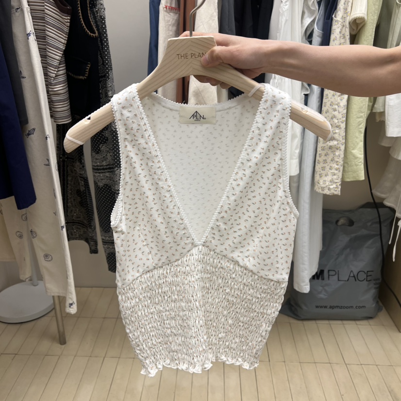 THEPLAN韓國東大門直郵女士新款熱賣時尚26夏季推薦吊帶背心THE PLAN吊帶/背心圖色2