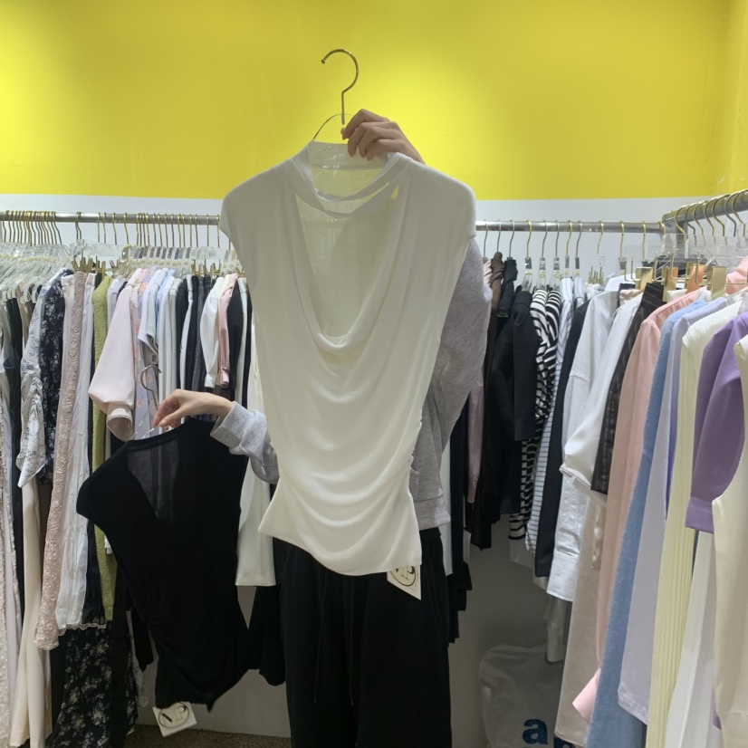 LE MASTERPLACE韓國代購女士新款職業時尚26夏季針織衫系帶Le masterpiece針織衫圖色2