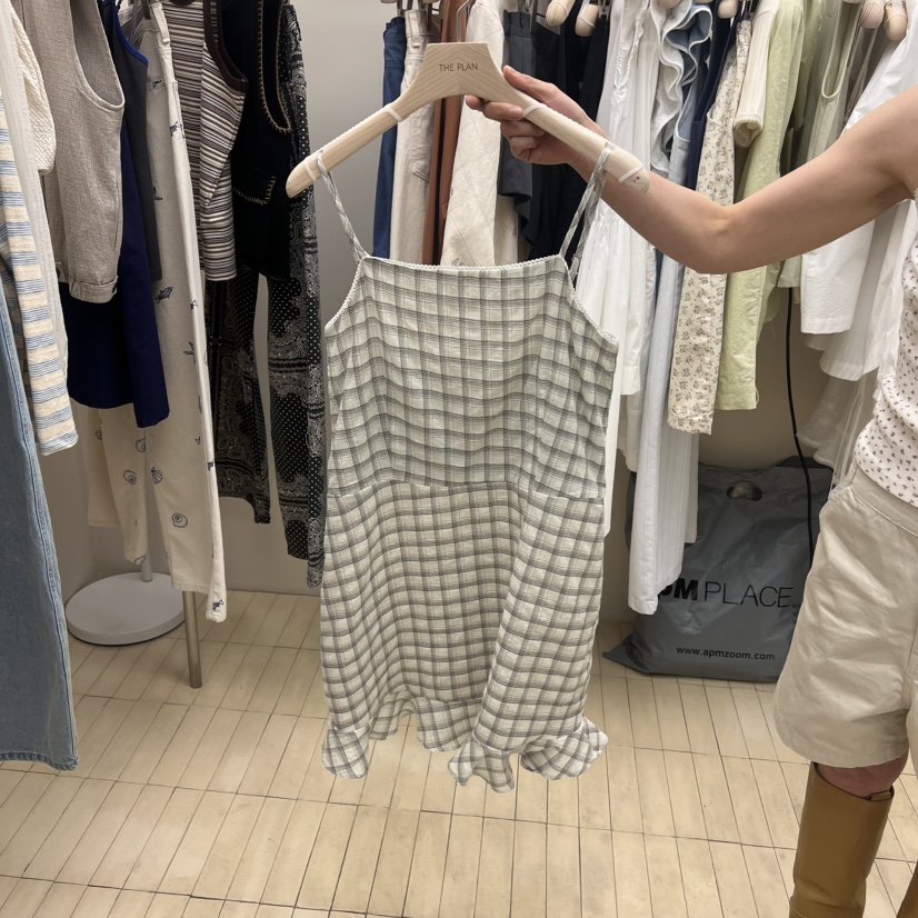 THEPLAN韓國直郵實拍女裝新品職業26夏季26春夏休閑連衣裙THE PLAN連衣裙圖色1