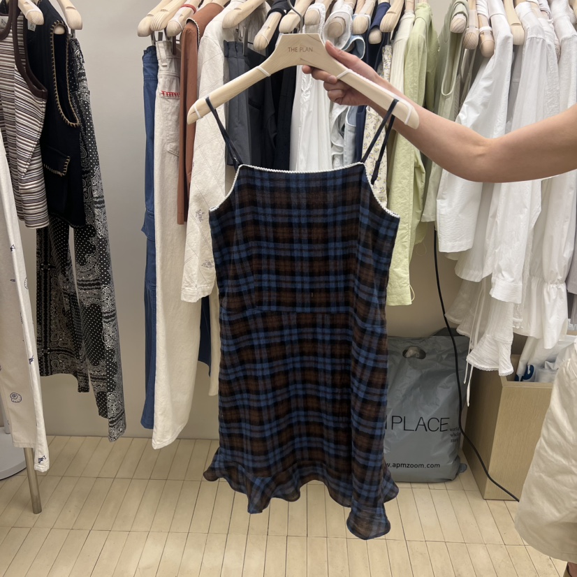 THEPLAN韓國直郵實拍女裝新品職業26夏季26春夏休閑連衣裙THE PLAN連衣裙圖色2