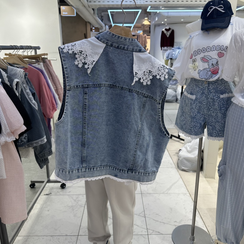 MS韓國代購女士新款26春夏人氣時尚推薦職業真品熱賣馬甲MS馬甲