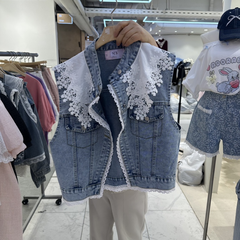 MS韓國代購女士新款26春夏人氣時尚推薦職業真品熱賣馬甲MS馬甲圖色1