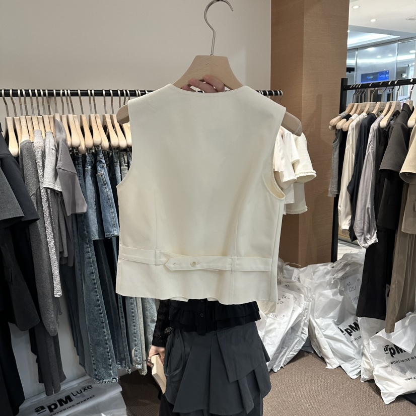 LE BUTTER韓國直郵女士新品26春夏時尚人氣職業推薦馬甲LE BUTTER馬甲