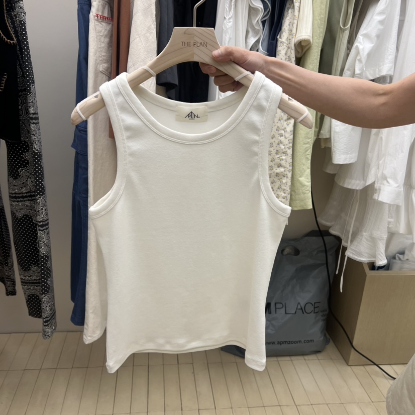 THEPLAN東大門實拍女裝新款熱賣推薦時尚職業人氣吊帶背心THE PLAN吊帶/背心圖色1