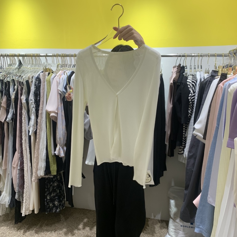 LE MASTERPLACE韓國東大門代購女裝新款休閑時尚長袖T恤Le masterpiece長袖T恤圖色2