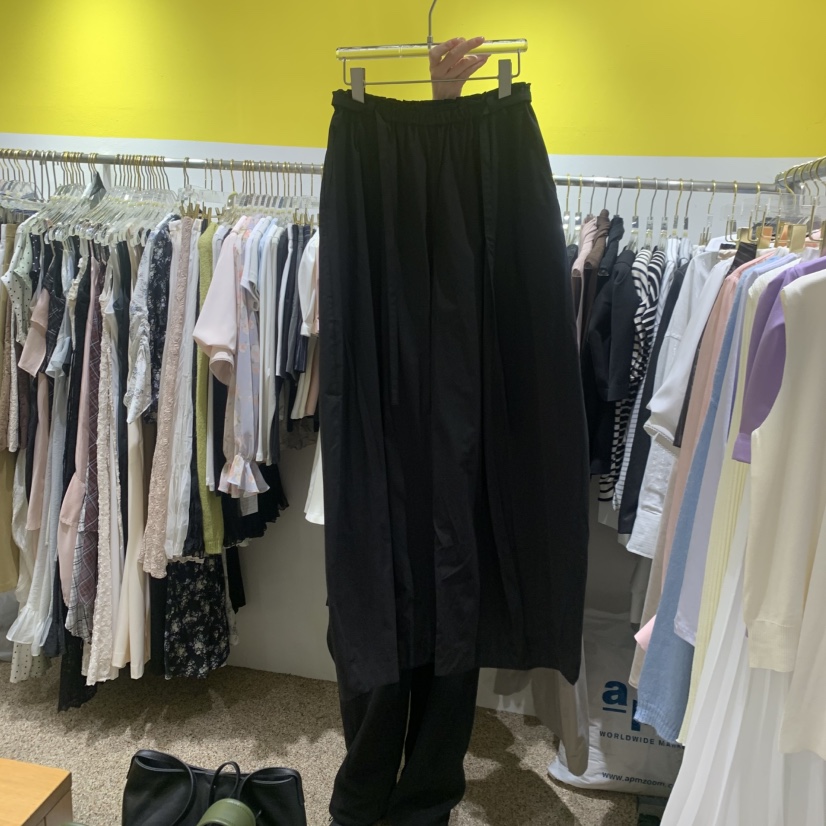 LE MASTERPLACE韓國直郵女裝新品推薦26春夏休閑褲含腰繩Le masterpiece休閑褲圖色2