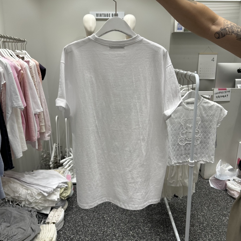 VINTAGE 888韓國直郵女裝新品26春夏真品時尚推薦休閑T恤VINTAGE888/TRIPLE EIGHTT恤