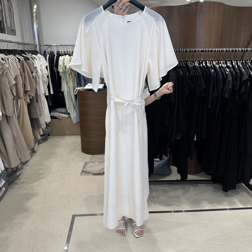 LE EDITION/LEBOENE東大門直郵女士新品職業連衣裙含腰帶LE EDITION/LEBOENE連衣裙圖色1