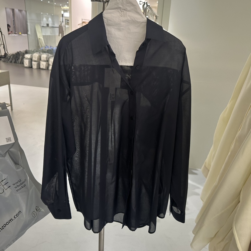 LOVE YOU SO MUCH/MORE THAN YESTERDAY韓國東大門直郵女裝新款休閑襯衫蕾絲衫LYSM/MORE THAN YESTERDAY襯衫/蕾絲衫圖色3