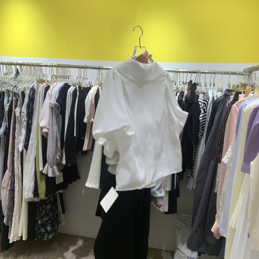 LE MASTERPLACE韓國直郵女士新款休閑人氣推薦襯衫蕾絲衫Le masterpiece襯衫/蕾絲衫