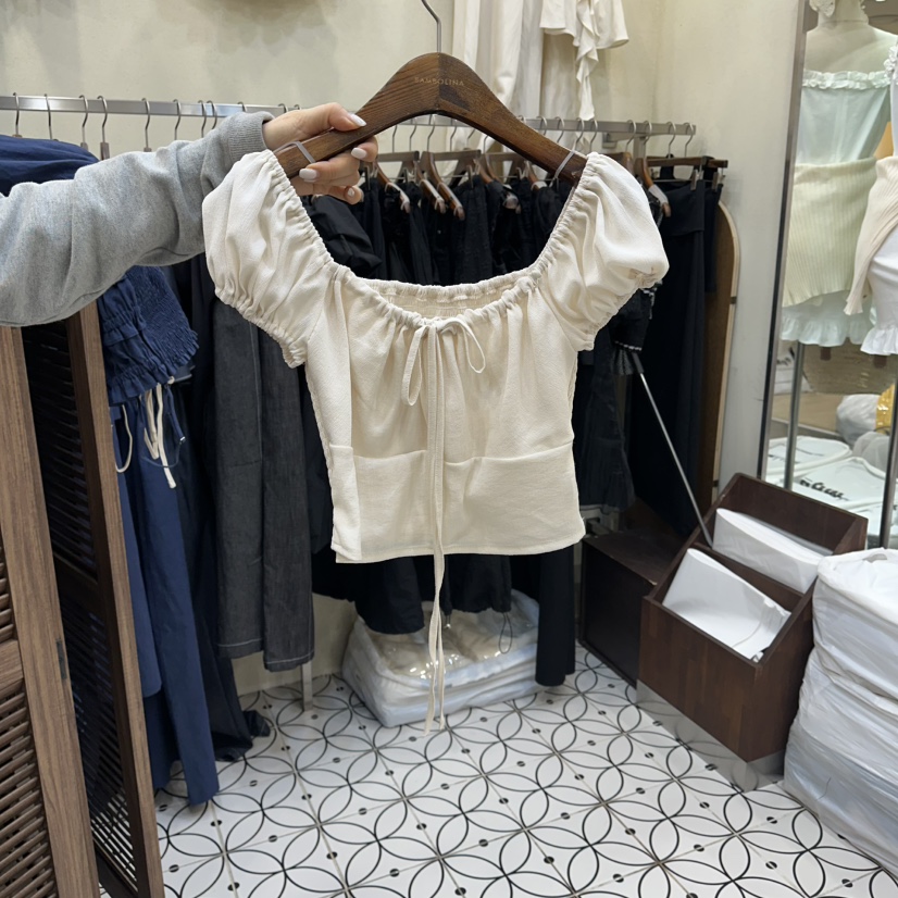 BAMBOLINA東大門直郵女士新品真品休閑時尚推薦襯衫蕾絲衫BAMBOLINA襯衫/蕾絲衫圖色2