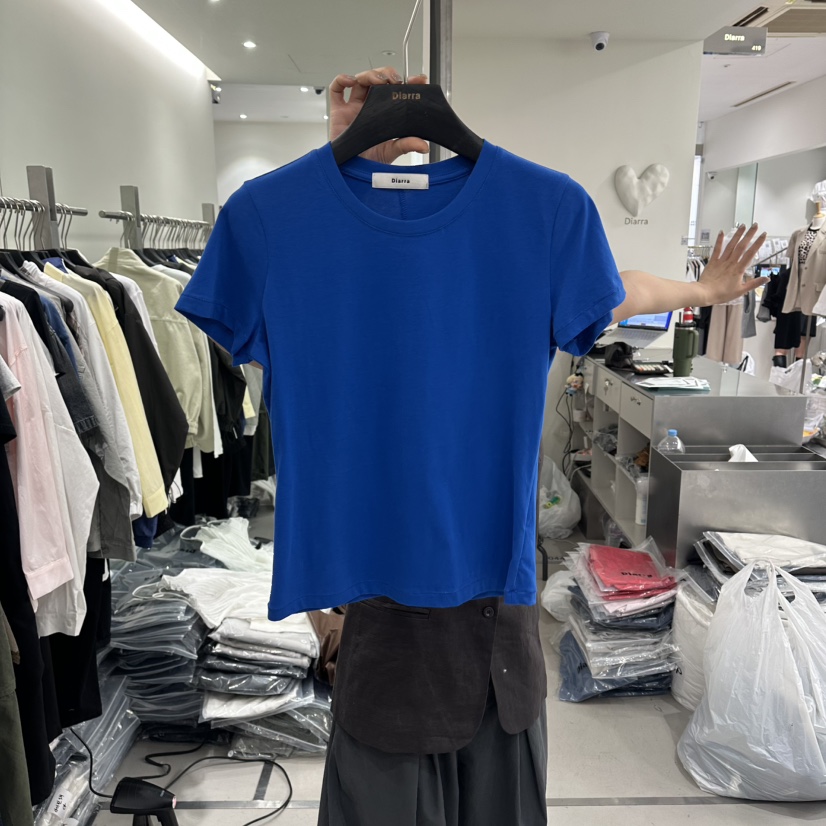 DIARRA韓國直郵女士新款職業推薦休閑真品時尚26春夏人氣T恤DIARRAT恤圖色3