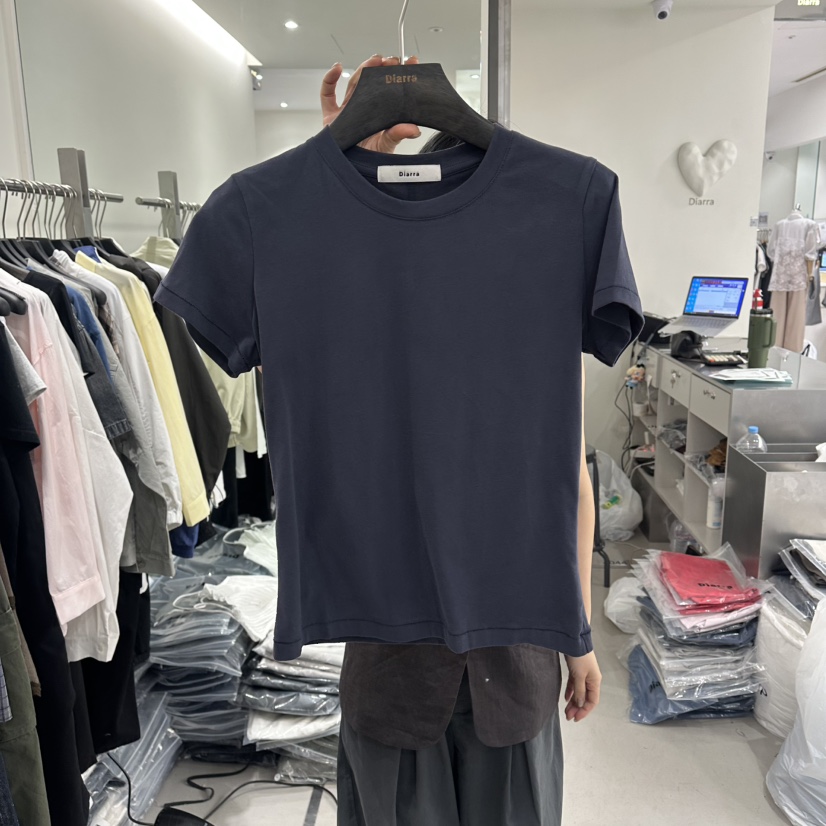 DIARRA韓國直郵女士新款職業推薦休閑真品時尚26春夏人氣T恤DIARRAT恤圖色4