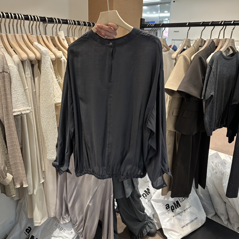 LE BUTTER韓國直郵女裝新品推薦26夏季休閑職業襯衫蕾絲衫LE BUTTER襯衫/蕾絲衫