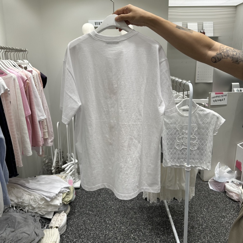 VINTAGE 888韓國直郵女士新款職業人氣休閑熱賣時尚26春夏T恤VINTAGE888/TRIPLE EIGHTT恤