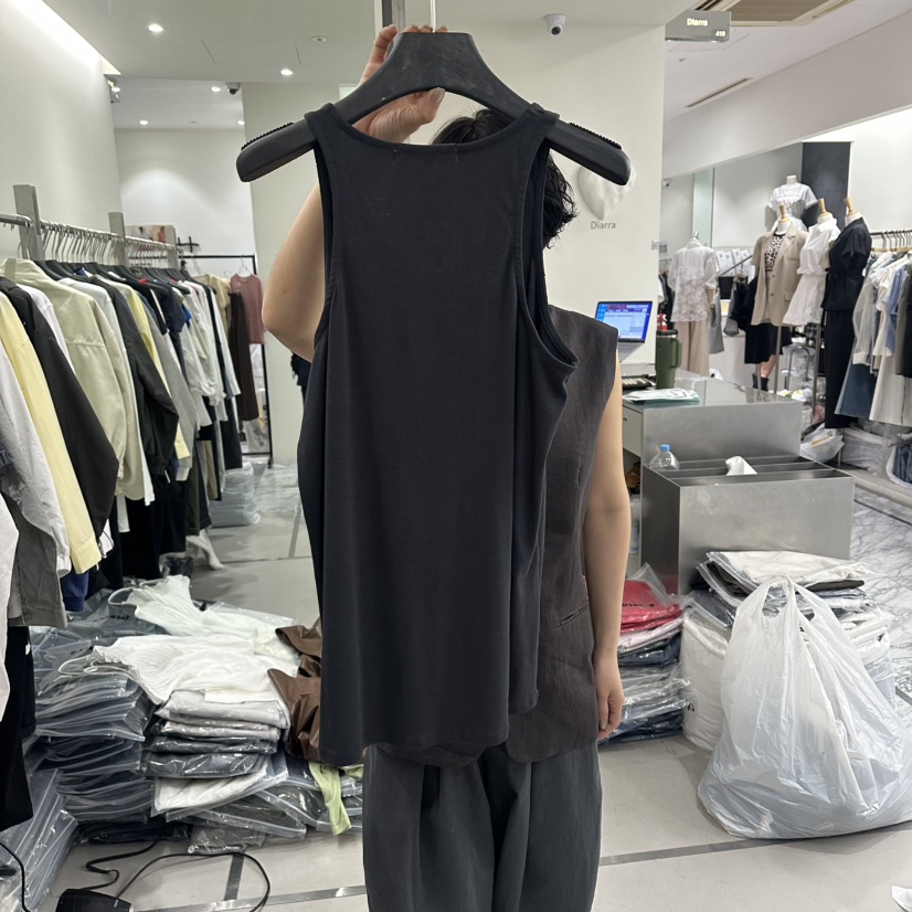 DIARRA韓國直郵實拍女裝新品推薦時尚26春夏職業吊帶背心DIARRA吊帶/背心