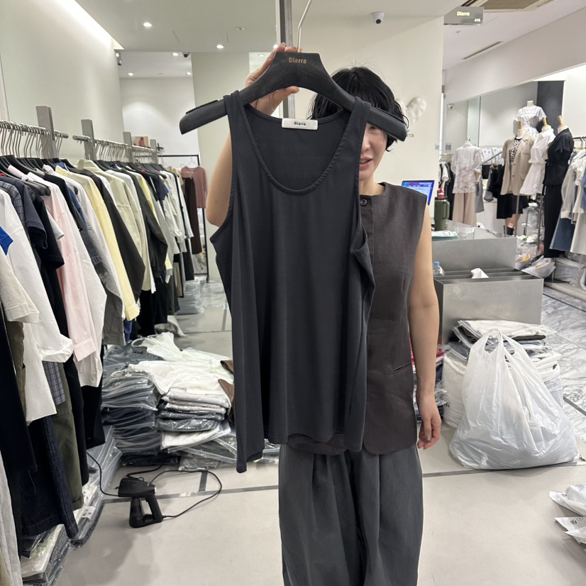DIARRA韓國直郵實拍女裝新品推薦時尚26春夏職業吊帶背心DIARRA吊帶/背心圖色4