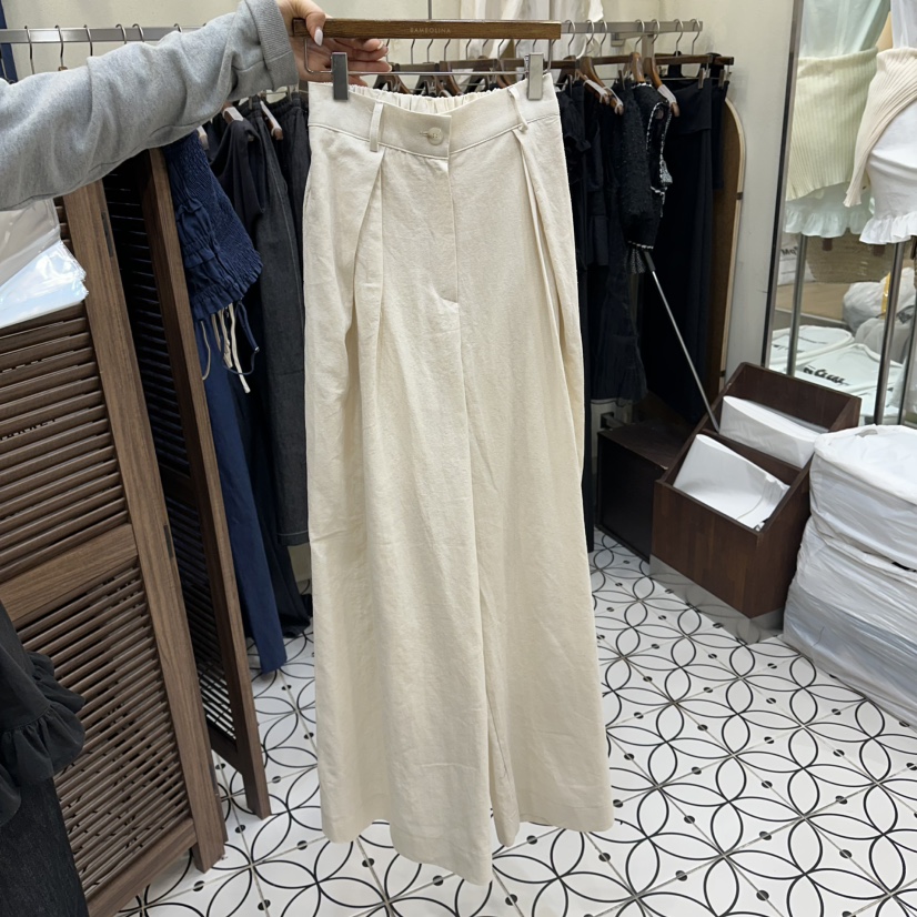 BAMBOLINA韓國代購女裝新款人氣26春夏推薦時尚休閑休閑褲BAMBOLINA休閑褲圖色1