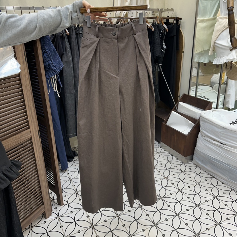 BAMBOLINA韓國代購女裝新款人氣26春夏推薦時尚休閑休閑褲BAMBOLINA休閑褲圖色2