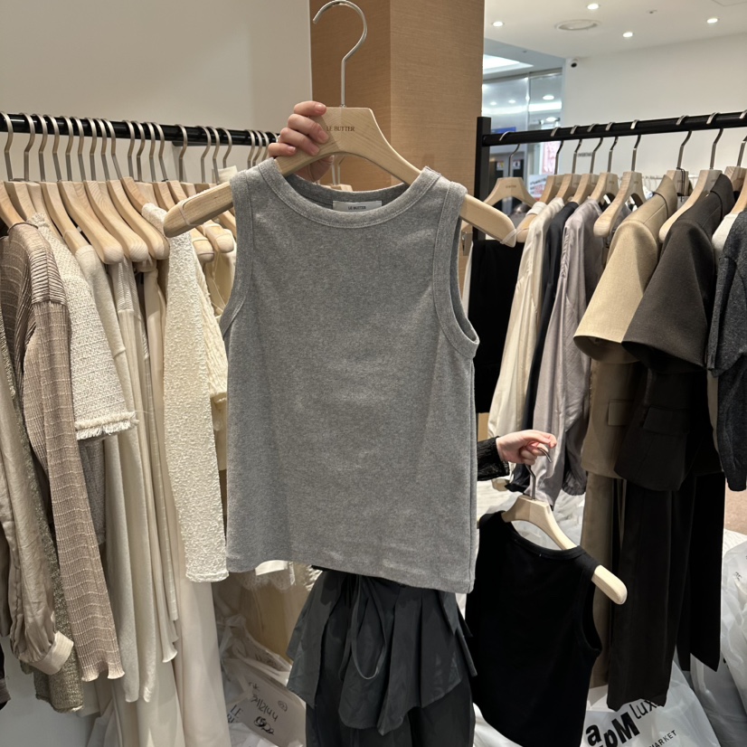 LE BUTTER東大門實拍女士新款26春夏時尚職業真品吊帶背心LE BUTTER吊帶/背心圖色3