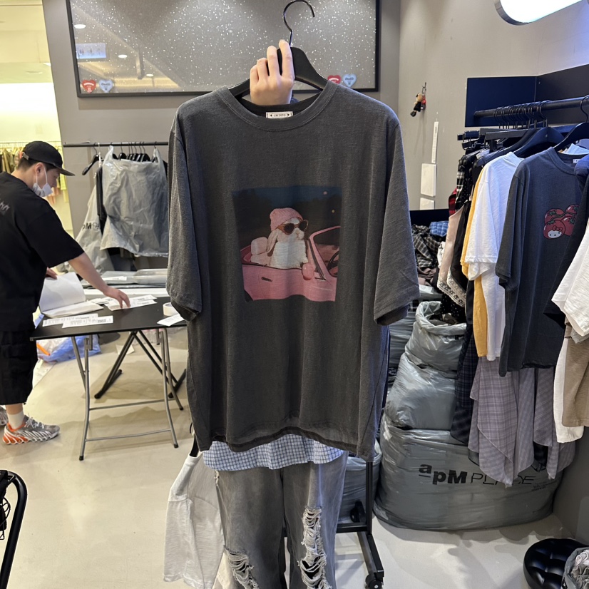 CREDITO韓國直郵女士新品推薦熱賣26春夏人氣時尚26夏季T恤CREDITOT恤圖色2