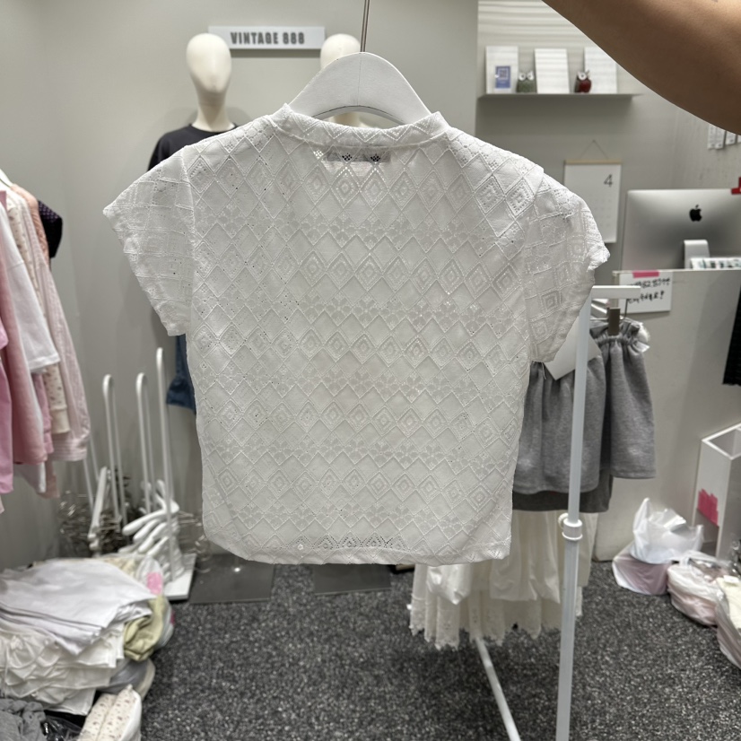 VINTAGE 888韓國東大門直郵女裝新品時尚職業26夏季26春夏T恤VINTAGE888/TRIPLE EIGHTT恤