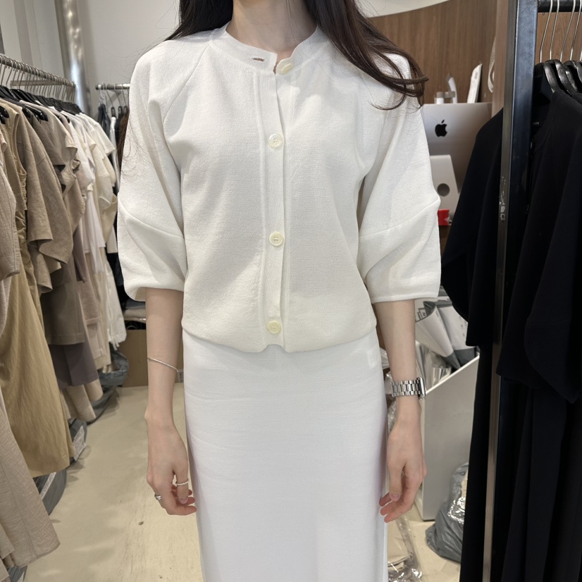 LE EDITION/LEBOENE韓國直郵實拍女裝新款26夏季針織衫羊毛衫寬松開襟LE EDITION/LEBOENE針織衫