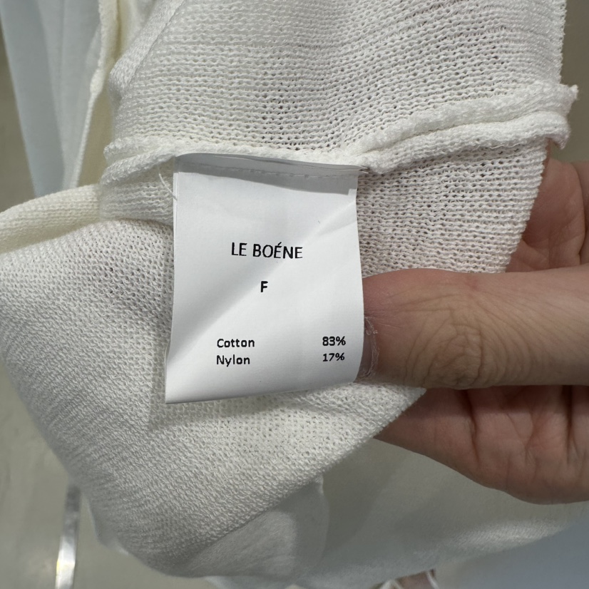 LE EDITION/LEBOENE韓國直郵實拍女裝新款26夏季針織衫羊毛衫寬松開襟LE EDITION/LEBOENE針織衫