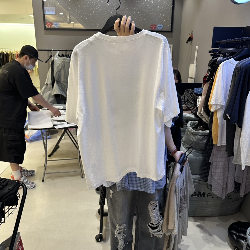 CREDITO韓國直郵女士新款休閑職業推薦人氣時尚熱賣26夏季T恤CREDITOT恤