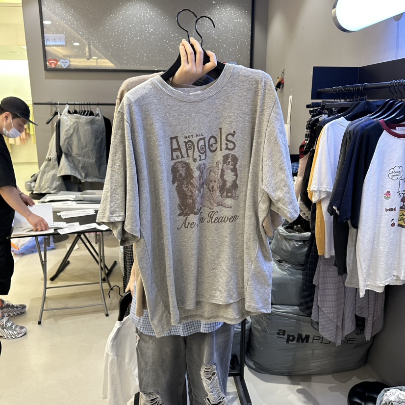 CREDITO韓國直郵女士新款休閑職業推薦人氣時尚熱賣26夏季T恤CREDITOT恤圖色3