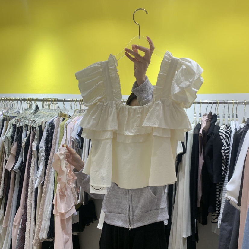 LE MASTERPLACE韓國直郵實拍女裝新品職業人氣襯衫蕾絲衫Le masterpiece襯衫/蕾絲衫