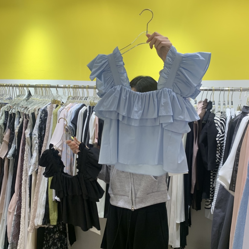 LE MASTERPLACE韓國直郵實拍女裝新品職業人氣襯衫蕾絲衫Le masterpiece襯衫/蕾絲衫圖色4