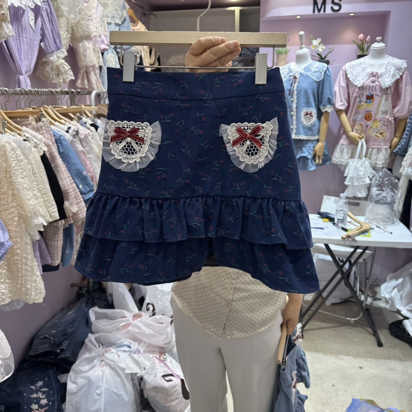 MS韓國代購女裝新款休閑人氣時尚推薦熱賣26春夏26夏季裙褲MS裙褲圖色2