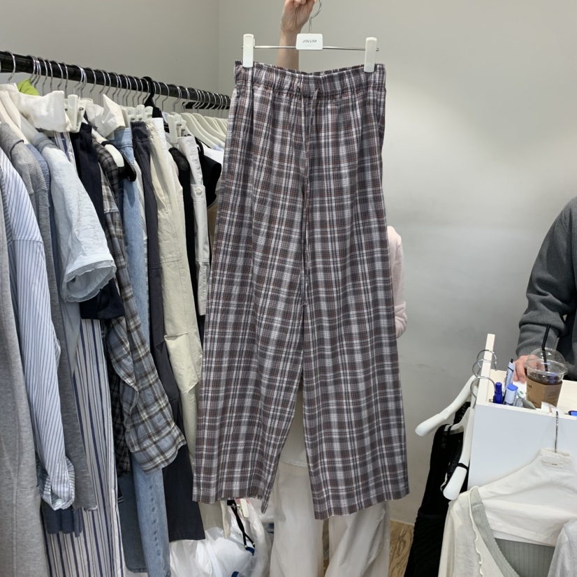 JINSIM韓國東大門代購女裝新款時尚職業休閑推薦人氣休閑褲JINSIM休閑褲圖色1