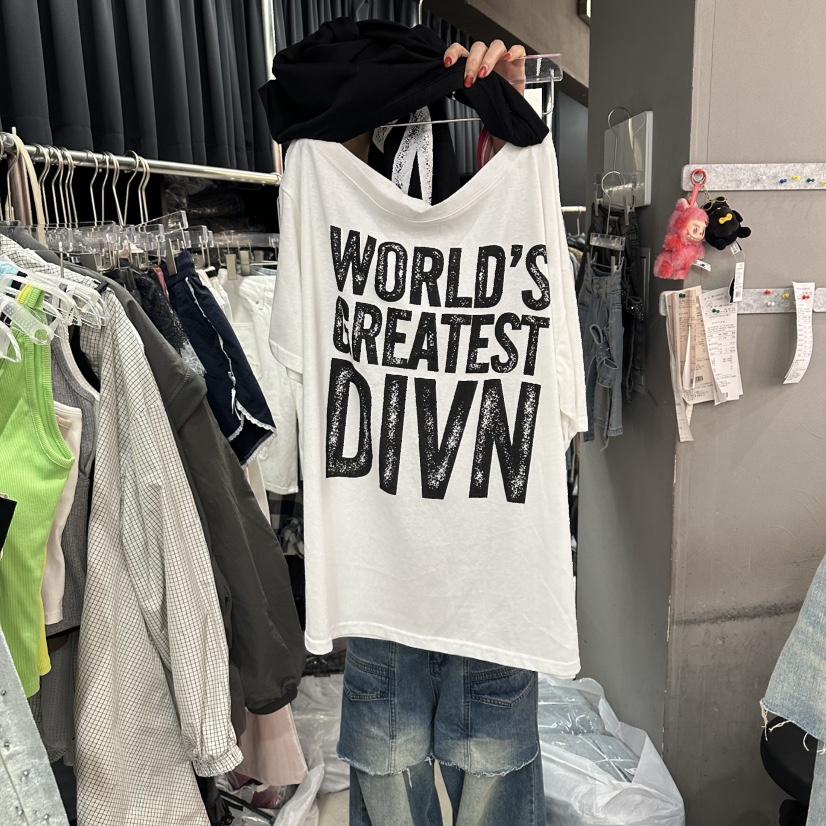 MOMAZU韓國直郵女士新品熱賣時尚26夏季休閑職業推薦26春夏T恤MOMAZUT恤圖色1