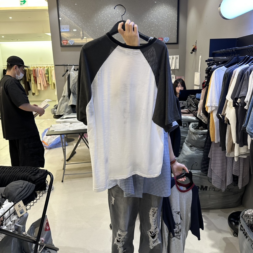 CREDITO東大門實拍韓國女士新款26夏季時尚休閑熱賣人氣T恤CREDITOT恤