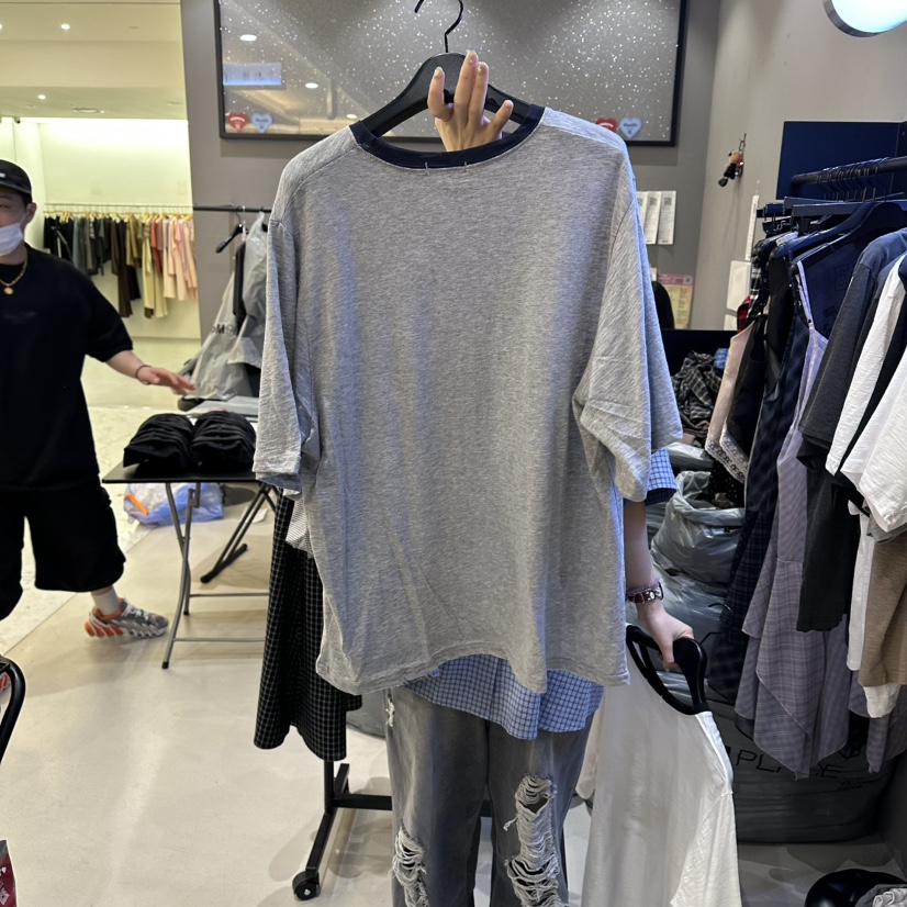 CREDITO韓國代購女裝新品推薦熱賣休閑26夏季人氣時尚T恤CREDITOT恤