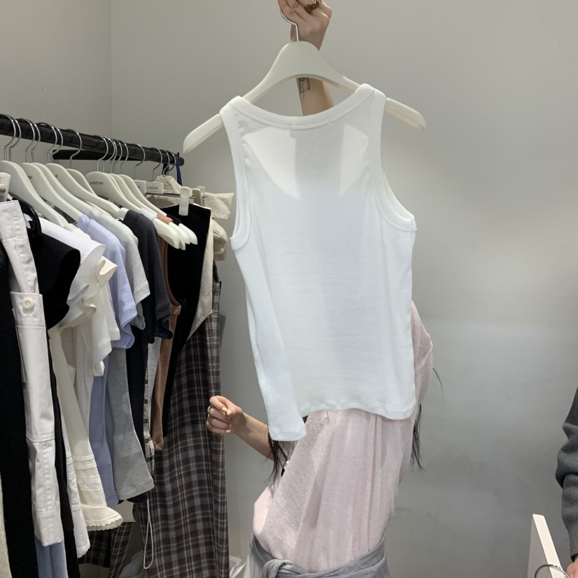 JINSIM韓國直郵女裝新品26春夏休閑人氣26夏季熱賣吊帶背心JINSIM吊帶/背心