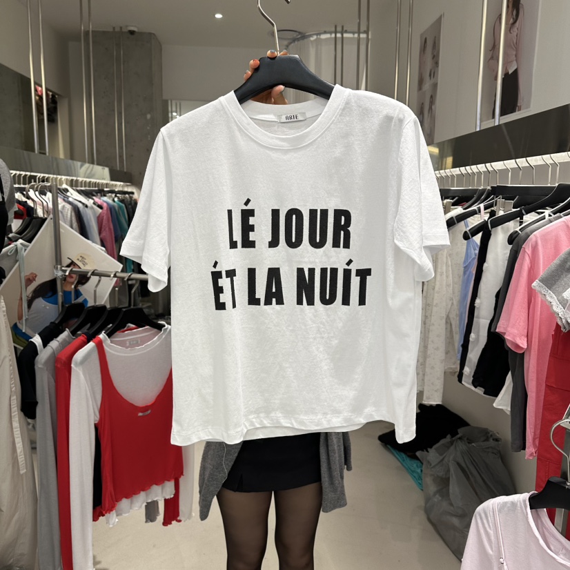 ARTE STUDIO/ATTENTION EDITORIAL韓國東大門直郵女士新款推薦T恤ARTE StudioT恤圖色1