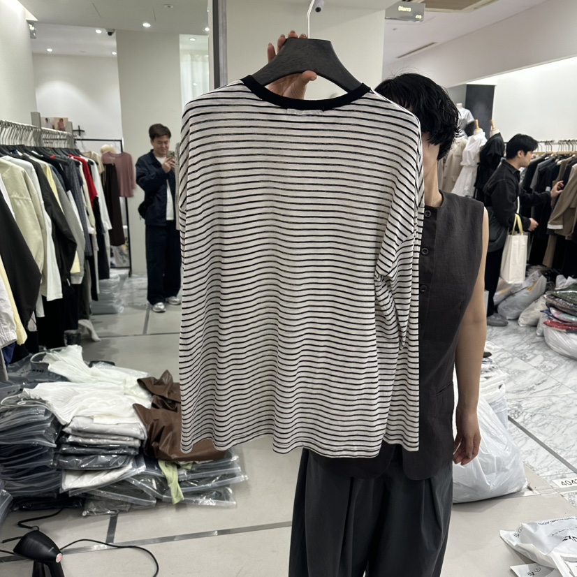 DIARRA韓國代購女士新品熱賣職業26春夏休閑26夏季長袖T恤DIARRA長袖T恤