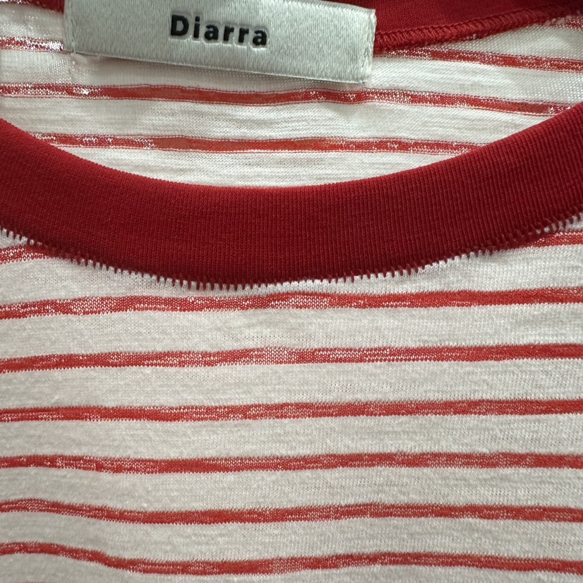 DIARRA韓國代購女士新品熱賣職業26春夏休閑26夏季長袖T恤DIARRA長袖T恤