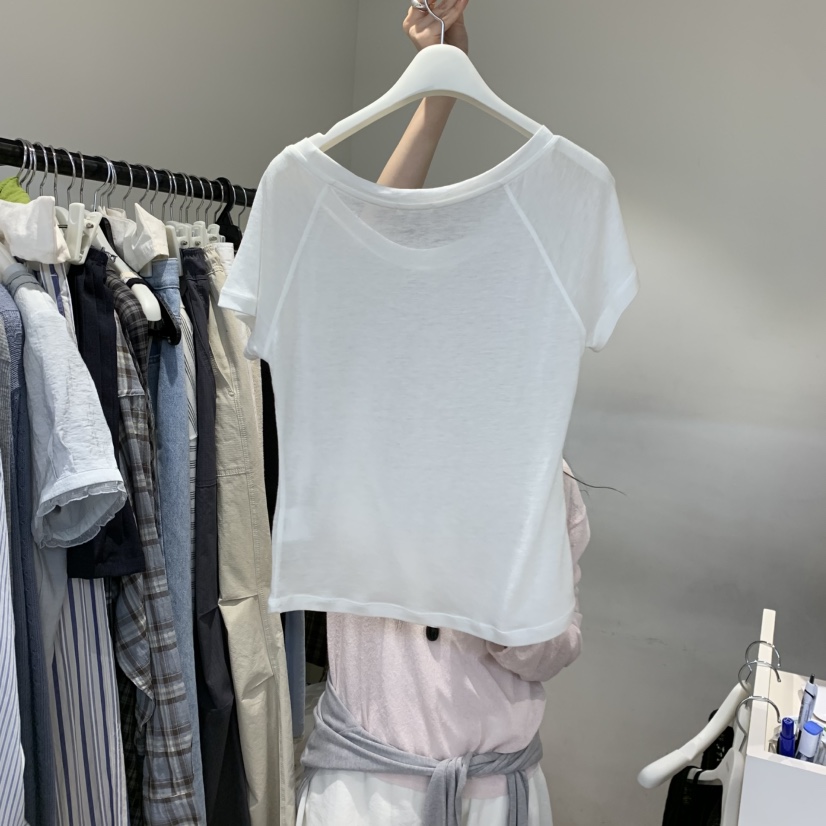 JINSIM東大門直郵女士新款推薦職業人氣休閑26春夏時尚T恤JINSIMT恤
