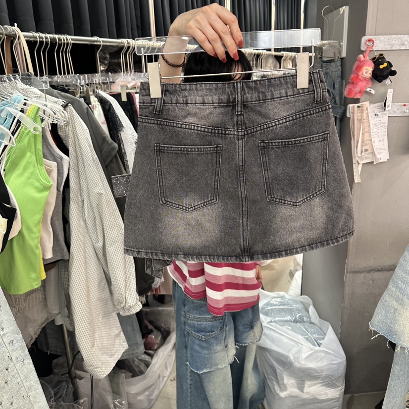 MOMAZU韓國直郵女士新款26春夏26夏季推薦人氣裙褲短款絲帶MOMAZU裙褲