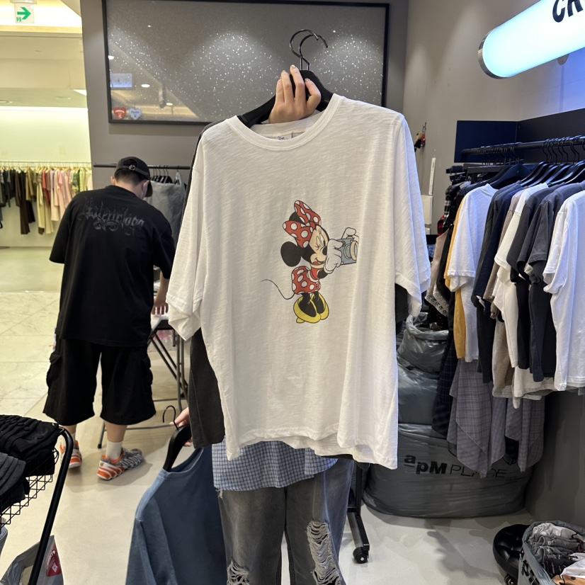 CREDITO韓國東大門代購女裝新款職業26夏季熱賣26春夏T恤CREDITOT恤圖色1