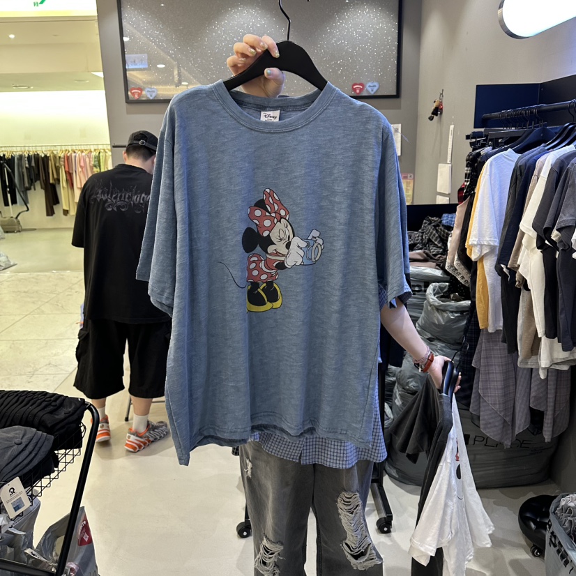 CREDITO韓國東大門代購女裝新款職業26夏季熱賣26春夏T恤CREDITOT恤圖色2